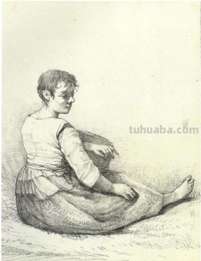 大师经典速写 131幅 - 图画吧TUHUABA