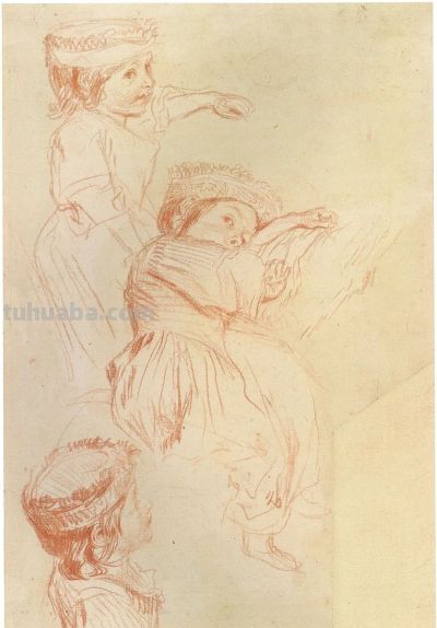 大师经典速写 131幅 - 图画吧TUHUABA