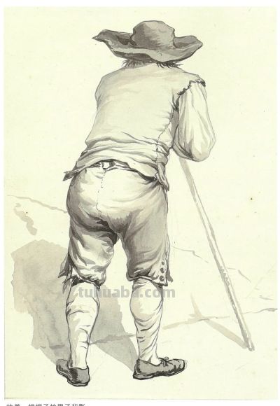 大师经典速写 131幅 - 图画吧TUHUABA