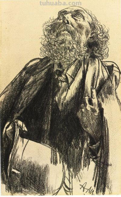 大师经典速写 131幅 - 图画吧TUHUABA