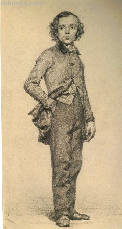 大师经典速写 131幅 - 图画吧TUHUABA