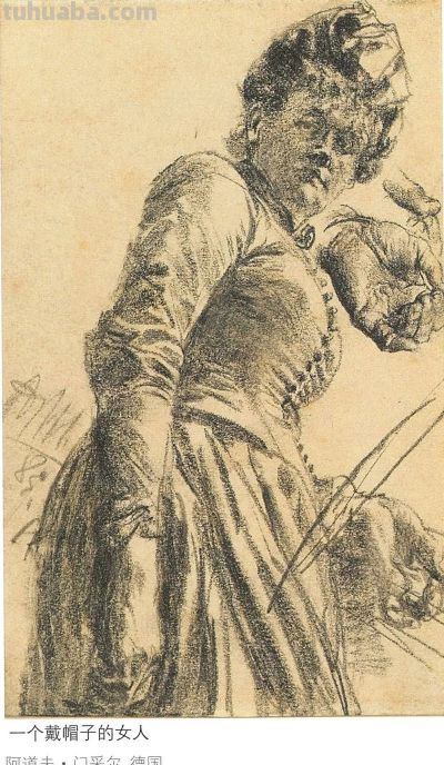 大师经典速写 131幅 - 图画吧TUHUABA