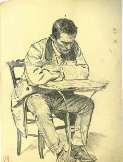 大师经典速写 131幅 - 图画吧TUHUABA