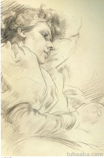 大师经典速写 131幅 - 图画吧TUHUABA