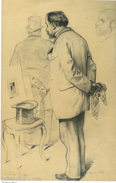 大师经典速写 131幅 - 图画吧TUHUABA