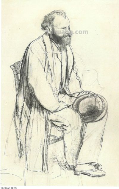 大师经典速写 131幅 - 图画吧TUHUABA