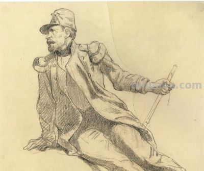 大师经典速写 131幅 - 图画吧TUHUABA