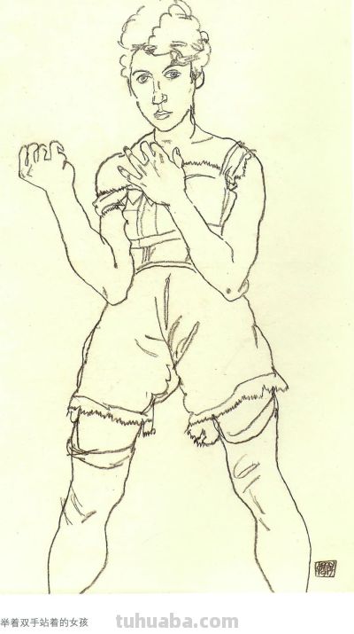 大师经典速写 131幅 - 图画吧TUHUABA