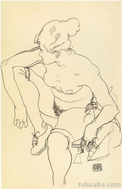 大师经典速写 131幅 - 图画吧TUHUABA