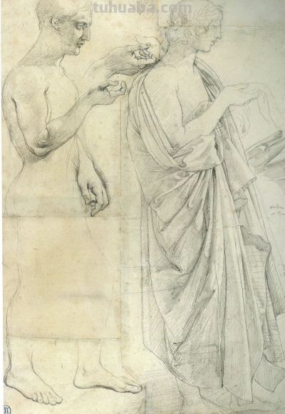 大师经典速写 131幅 - 图画吧TUHUABA