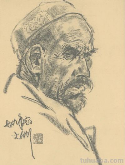 中国美术学院教授顾生岳速写作品欣赏~ - 图画吧TUHUABA
