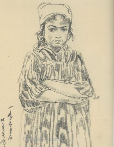 中国美术学院教授顾生岳速写作品欣赏~ - 图画吧TUHUABA