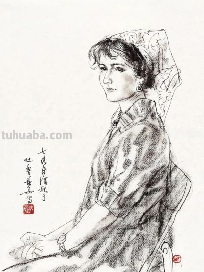 中国美术学院教授顾生岳速写作品欣赏~ - 图画吧TUHUABA