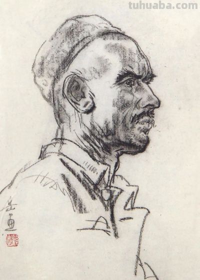 中国美术学院教授顾生岳速写作品欣赏~ - 图画吧TUHUABA