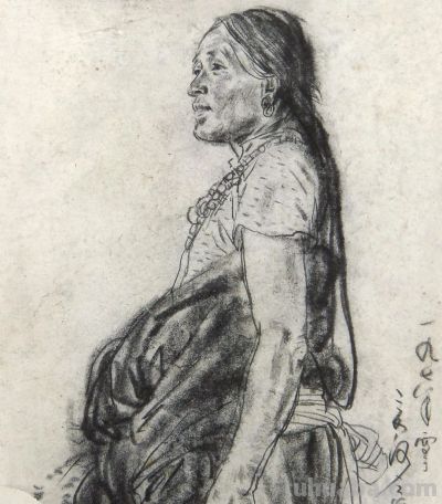 中国美术学院教授顾生岳速写作品欣赏~ - 图画吧TUHUABA