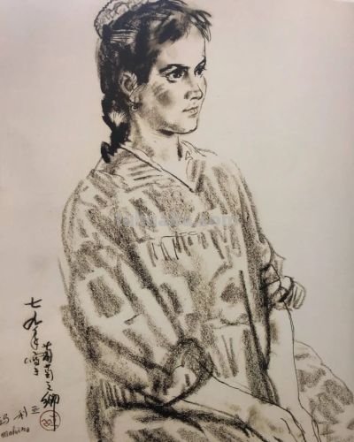 中国美术学院教授顾生岳速写作品欣赏~ - 图画吧TUHUABA