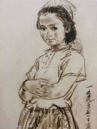 中国美术学院教授顾生岳速写作品欣赏~ - 图画吧TUHUABA