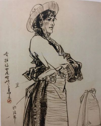 中国美术学院教授顾生岳速写作品欣赏~ - 图画吧TUHUABA