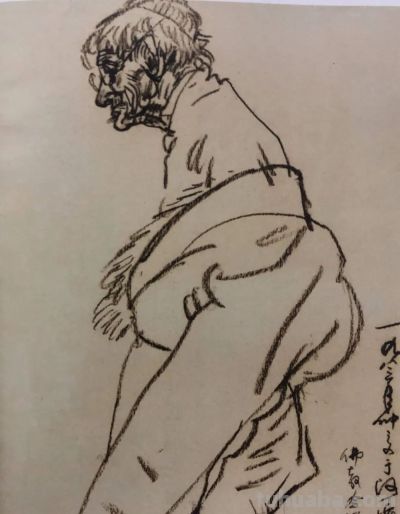 中国美术学院教授顾生岳速写作品欣赏~ - 图画吧TUHUABA