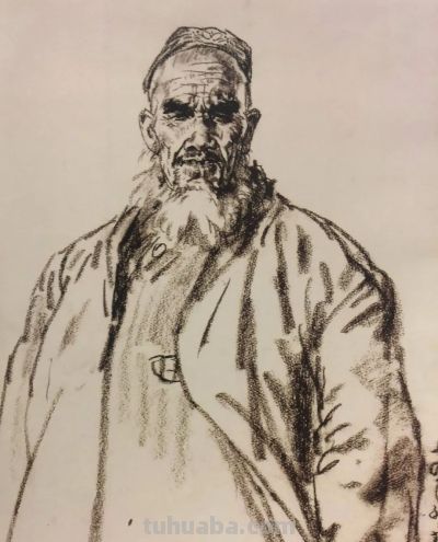 中国美术学院教授顾生岳速写作品欣赏~ - 图画吧TUHUABA