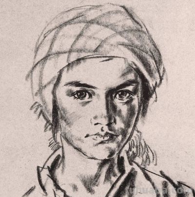 中国美术学院教授顾生岳速写作品欣赏~ - 图画吧TUHUABA