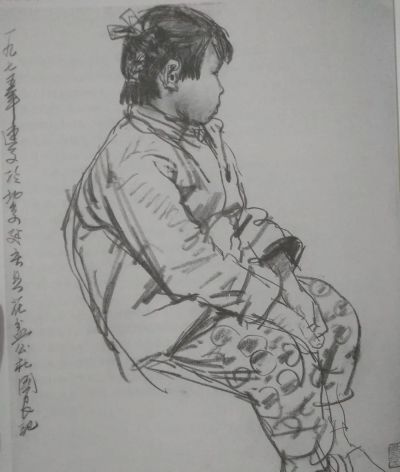 中国美术学院教授顾生岳速写作品欣赏~ - 图画吧TUHUABA