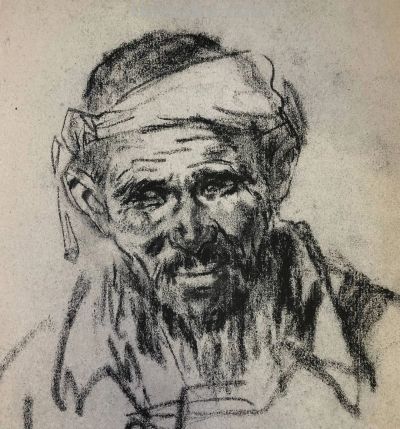 中国美术学院教授顾生岳速写作品欣赏~ - 图画吧TUHUABA