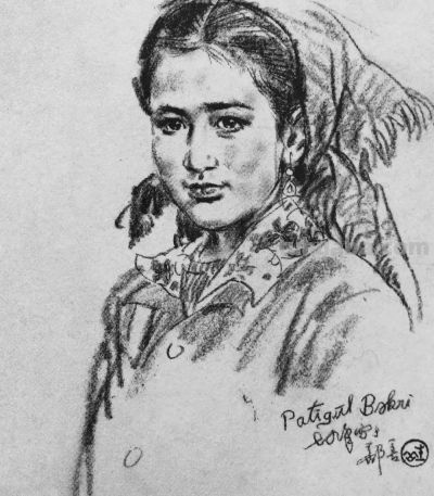 中国美术学院教授顾生岳速写作品欣赏~ - 图画吧TUHUABA