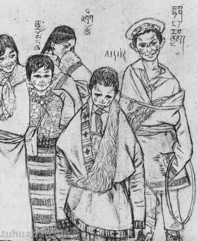 中国美术学院教授顾生岳速写作品欣赏~ - 图画吧TUHUABA