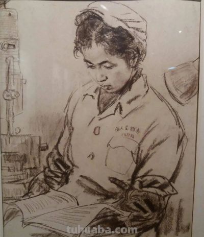 中国美术学院教授顾生岳速写作品欣赏~ - 图画吧TUHUABA