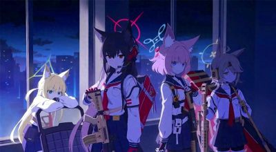 沉浸感拉满，Coser组团扮演《蔚蓝档案》角色，来了一场野外打靶