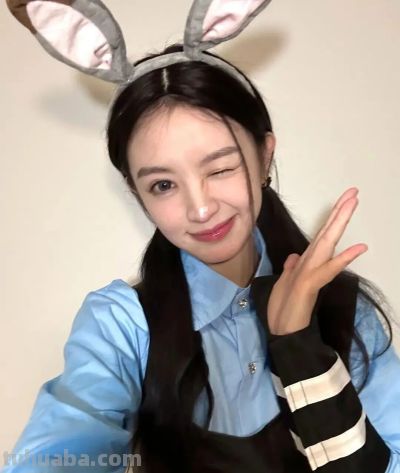 田曦薇小透明时期cos的朱迪，可爱爆了 - 图画吧TUHUABA