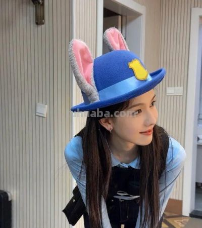 7位女明星cos兔子警官朱迪，赵丽颖陈都灵可爱，杨幂甜飒御姐 - 图画吧TUHUABA