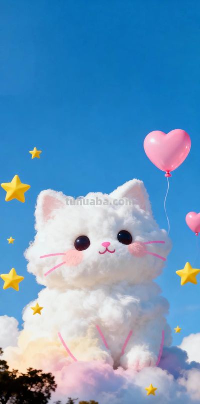 动漫卡通全屏壁纸｜太可爱了叭 - 图画吧TUHUABA