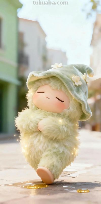 动漫卡通全屏壁纸｜太可爱了叭 - 图画吧TUHUABA