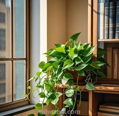 让绿萝爬满屋子，只要做到简单“3点”，叶又绿又大长成一片森林 - 图画吧TUHUABA