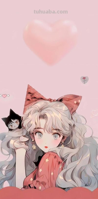 简笔画～～亲子头像～～ - 图画吧TUHUABA