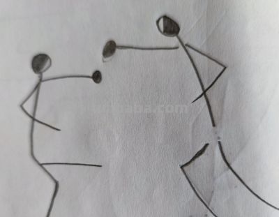 40个极简人物简笔画 - 图画吧TUHUABA