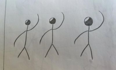 40个极简人物简笔画 - 图画吧TUHUABA