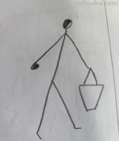 40个极简人物简笔画 - 图画吧TUHUABA