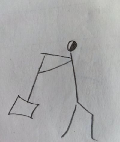 40个极简人物简笔画 - 图画吧TUHUABA