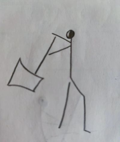 40个极简人物简笔画 - 图画吧TUHUABA