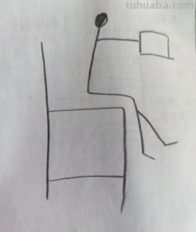 40个极简人物简笔画 - 图画吧TUHUABA