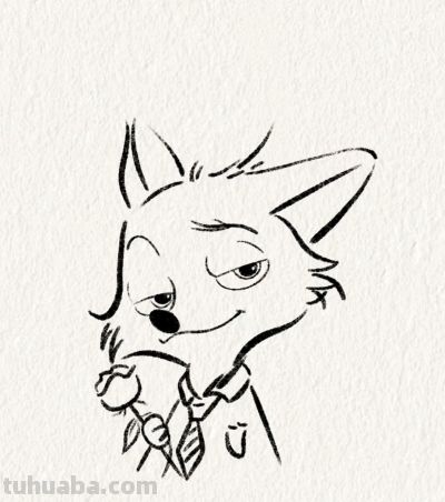 简笔画每日更新之尼克 - 图画吧TUHUABA