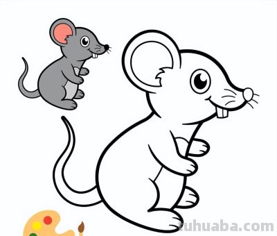 9幅动物简笔画教程，带孩子临摹 - 图画吧TUHUABA