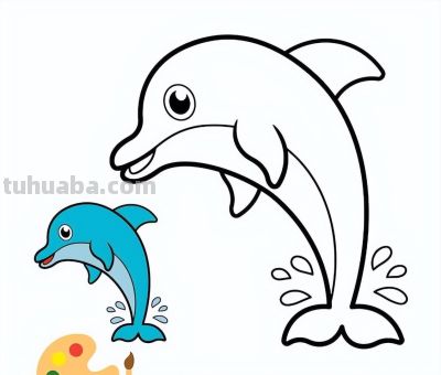 9幅动物简笔画教程，带孩子临摹 - 图画吧TUHUABA