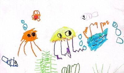 中班亲子美术--漂亮的水母 - 今日头条