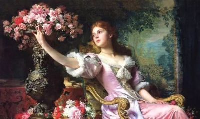 油画中的欧洲古典服饰，那种真实的质感真是让人震撼！ - 图画吧TUHUABA