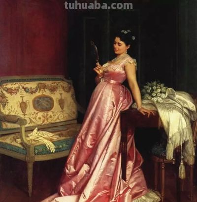 油画中的欧洲古典服饰，那种真实的质感真是让人震撼！ - 图画吧TUHUABA