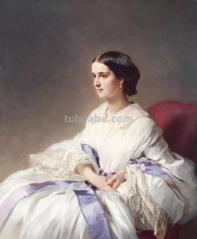 油画中的欧洲古典服饰，那种真实的质感真是让人震撼！ - 图画吧TUHUABA